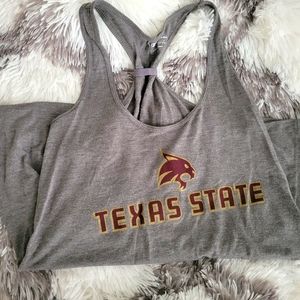 Texas State University tank top